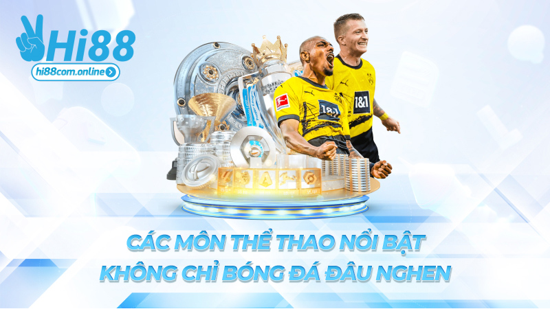 Các môn thể thao nổi bật – Không chỉ bóng đá đâu nghen
